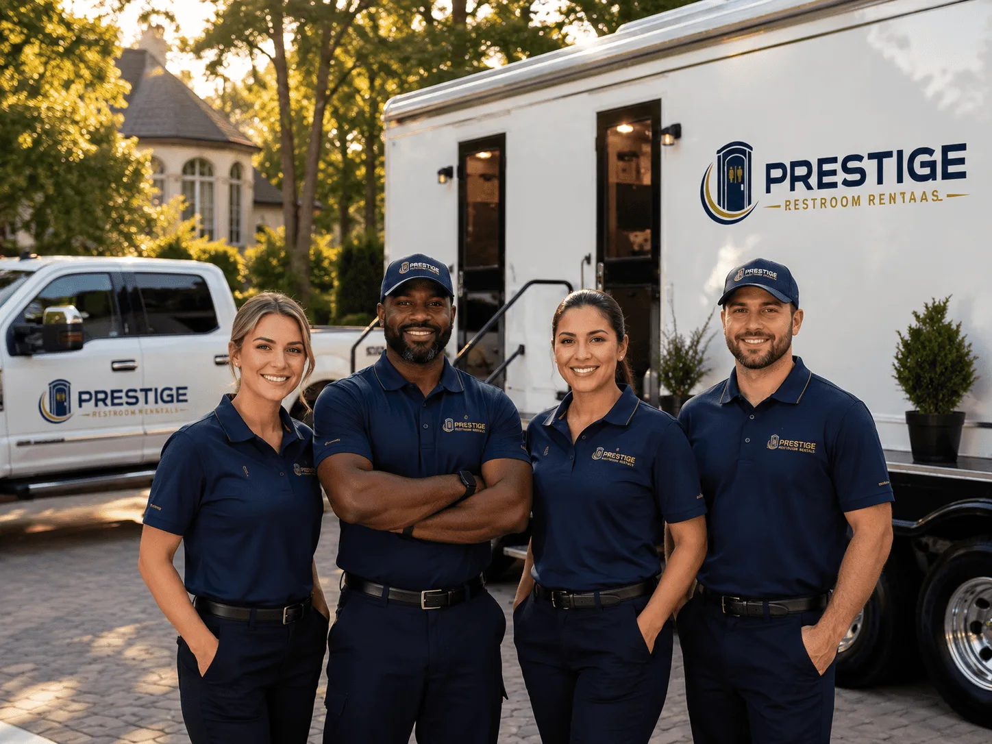 Trusted Luxury Portable Restrooms company in Gomer, OH